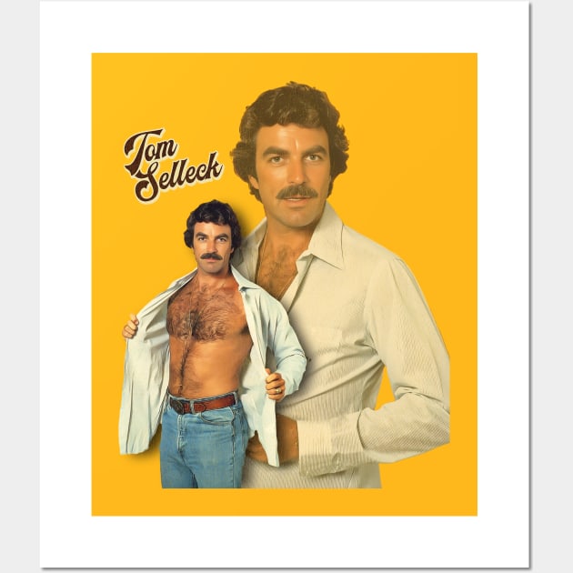 Tom Selleck is the Daddy Wall Art by darklordpug